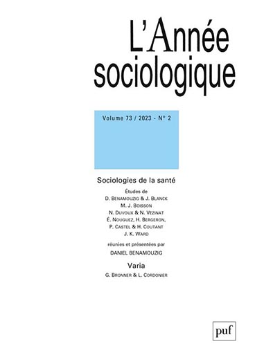 Accéder à la revue L'année sociologique